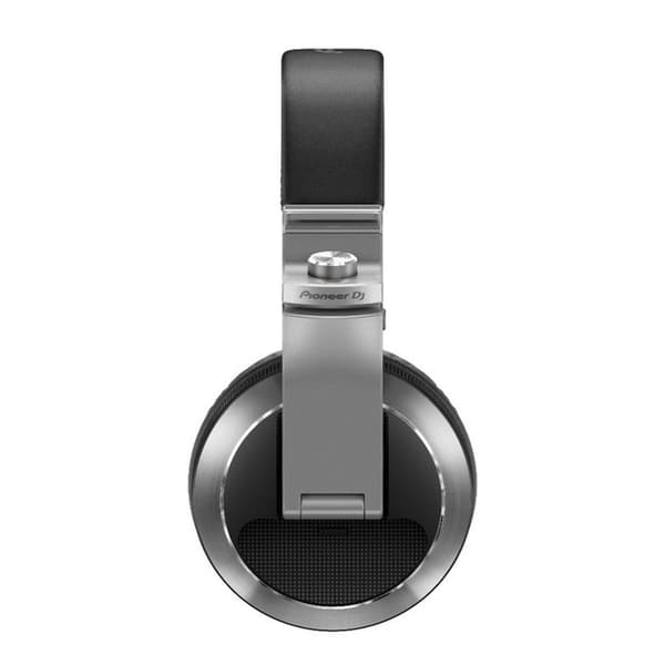 Pioneer DJ HDJ-X7-S over-ear DJ-hörlurar trådbundna 50 mm dynamiska element, slutna, väderbeständiga silver Silver one size