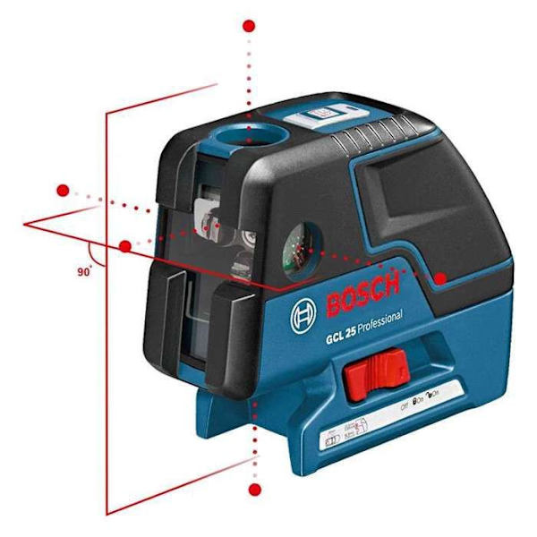 BOSCH VERKTYG - GCL 25 Professionella laserspetsar...