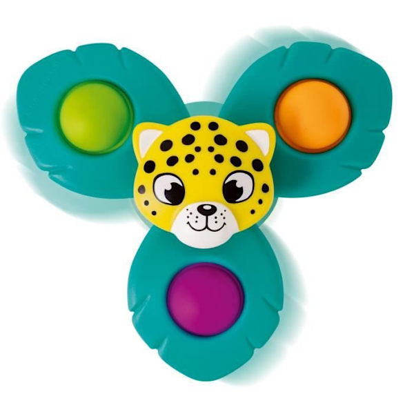 Ravensburger play+, Baby Spinner - Leopard, 6-36 månader, Första ålder, baby