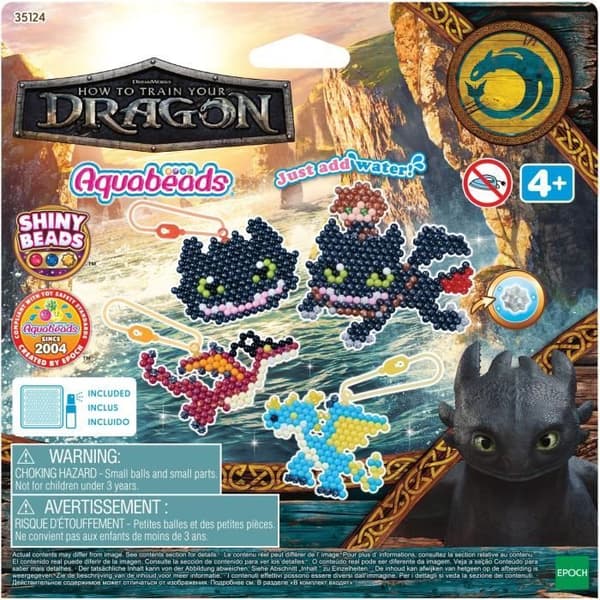 Drakpaketet - AQUABEADS - 800 pärlor - Från 4 år