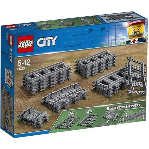 LEGO City 60205 järnvägspaket