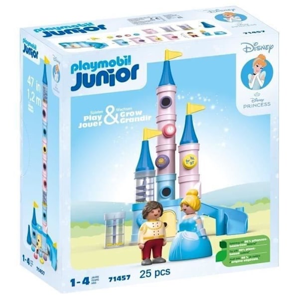 PLAYMOBIL JUNIOR - 71457 - Junior&Disney Askungen