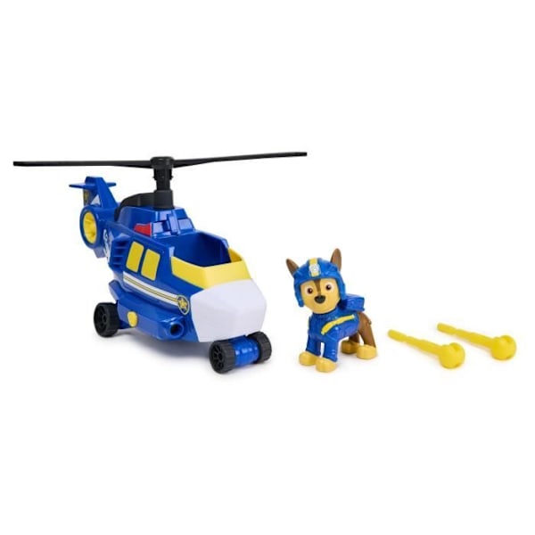 SPIN MASTERVEHICLE + CHASE AIR RESCUE FIGURE PAW Patrol