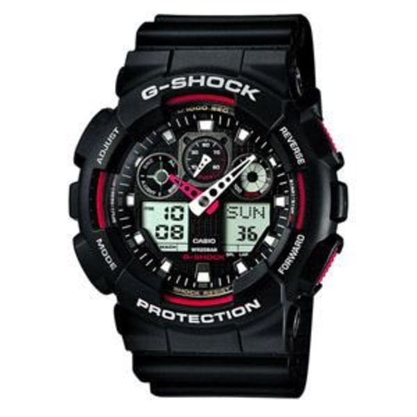 CASIO G-shock herr GA-100-1A4ER kvartsklocka