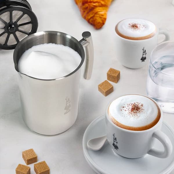 Mjölkskummare - BIALETTI - CAPPUCCINATORE - 330 ml - Rostfritt stål