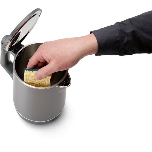 Vattenkokare - SOLIS - Eco Boil - 1,7L - 1800W - Rostfritt stål - Grå