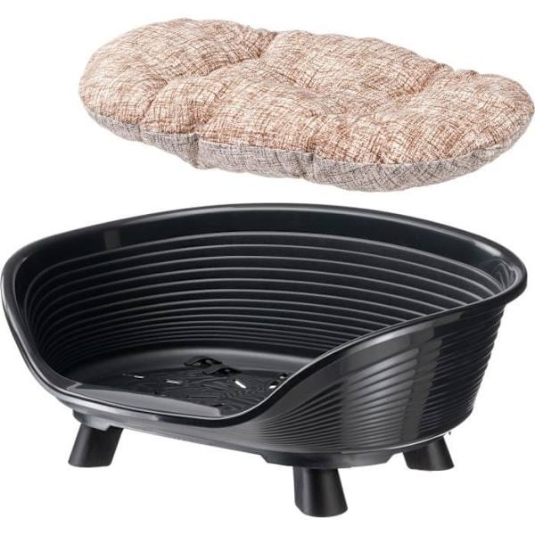 Korg - FERPLAST - THRONE 4 - Med relaxdyna - Svart