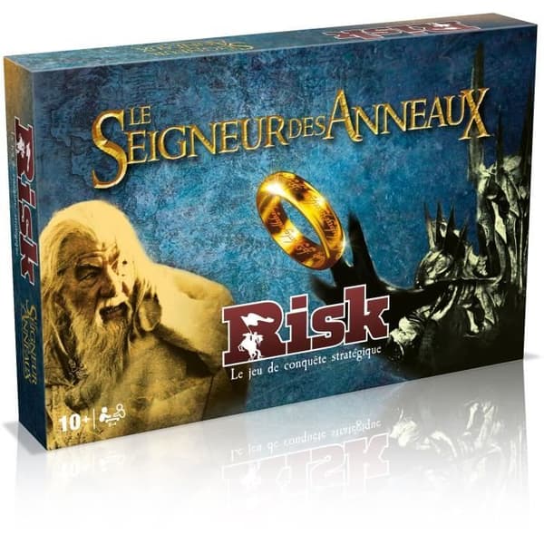 Brädspel - VINNANDE RÖTTER - Risk Sagan om ringen - Erövring av territorier i Midgård