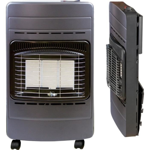 TECTRO TGH140RV Gasspis 4200 watt - rum upp till 50 m² - 3 effektgrader - ODS-säkerhet - Infraröd teknik