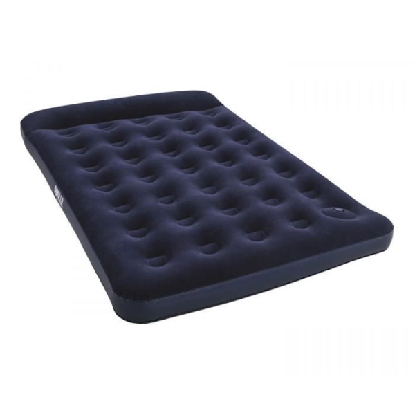 Uppblåsbar campingmadrass - BESTWAY - 67225 - 2 platser - 1,91m x 1,37m x 22cm - Med integrerad fotpump