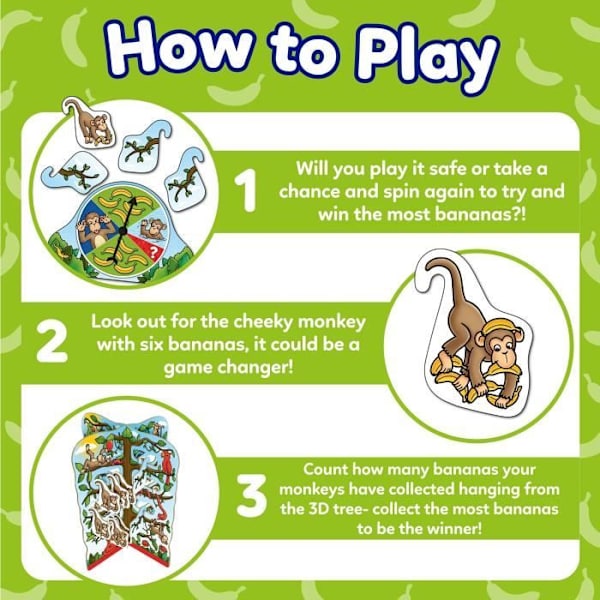 Orchard Toys Cheeky Monkeys a Luck Game