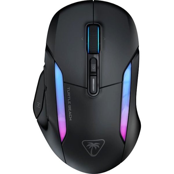 Trådlös spelmus - Turtle Beach Kone II Air - Ergonomisk - Svart, Bluetooth, 26 000 DPI, 4D-hjul Svart