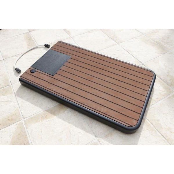 UBBINK solar duschstöd - 20 liter vattenreserv - Teak
