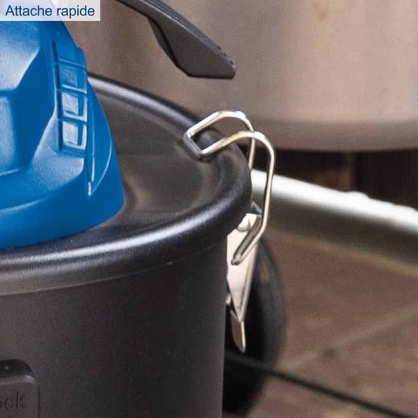AVC25 asksugare - 20L tank - 1300W - Scheppach