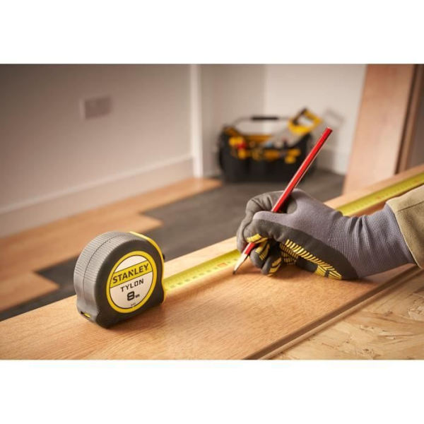 STANLEY Måttband 8m x 25mm i Tylon