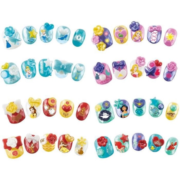 Disney Princesses Manicure Box - Aquabeads - naglar som håller sig med vatten