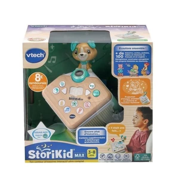 VTECH STORIKID MAX - MIN BERÄTTARE (LEKSAK MED FSC TRÄDEL)