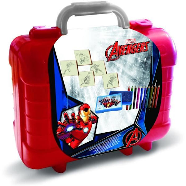 Reseset - MULTIPRINT - 42153 - 5 st Ironman-stämplar, 10 pennor