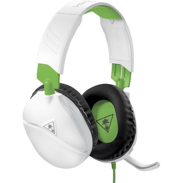 TURTLE BEACH Recon 70X Gaming Headset för Xbox One White (PS4, PS4 Pro, Nintendo Switch kompatibla, mobila enheter) - TBS-2455-02