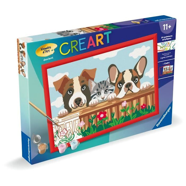 CreArt Barn 31x21cm Hundar och Katter