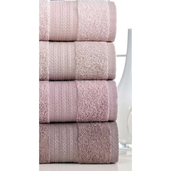 Set med 4 handdukar - 50 x 85 cm - Puder
