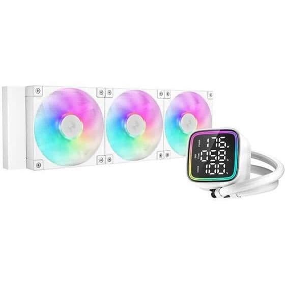 DeepCool LD360 Vit Processor Allt-i-ett Vätskekylare 12cm Vit 1 st