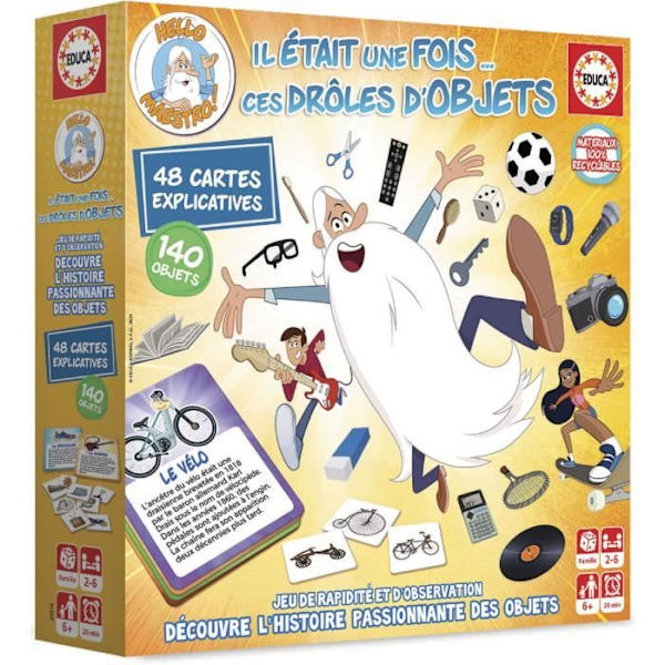 Speed game - EDUCA - Once Upon a Time... Dessa roliga föremål - Observation och historisk upptäckt av 6-åringar