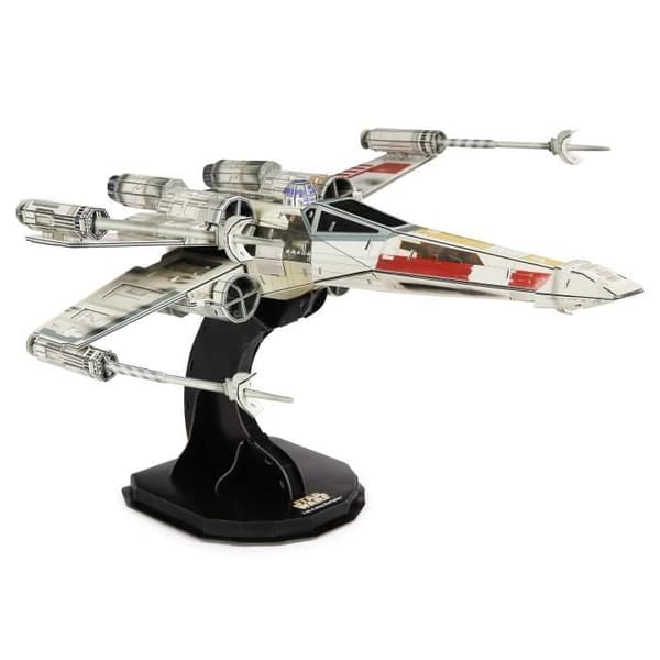 Star Wars - X-WING FIGHTER - 4D-modell att bygga - 28 cm