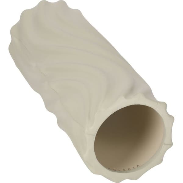 Yoga foam roller - ATHLECIA - Malata - En storlek - Krämvit