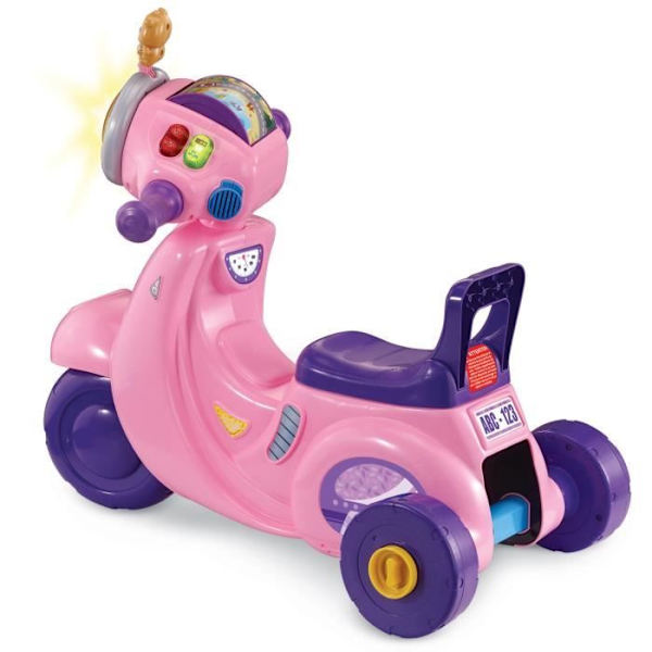 VTECH INTERACTIVE SCOOTERRIDE 3 I 1 ROSA