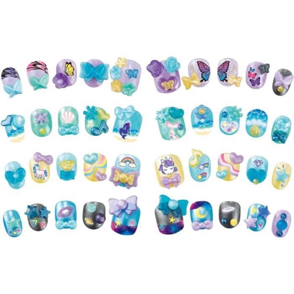 Enchanted Manicure laddning - Aquabeads - naglar som håller sig med vatten, kreativ fritid för barn