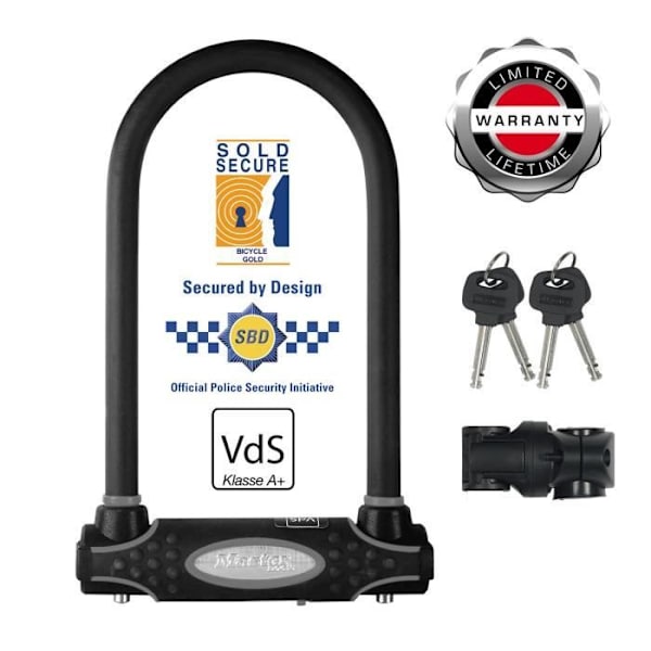 MASTER LOCK Cykellås U - nyckel - Cyklar, Elcyklar, MTB