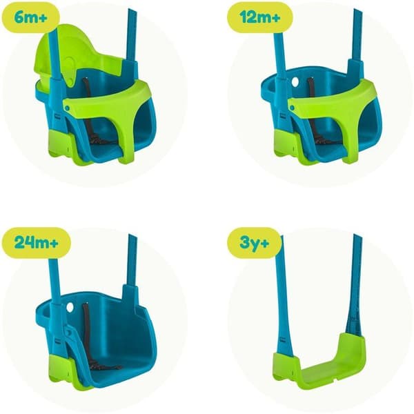 4-i-1-barnstol - TP TOYS - QUADPOD - Blå