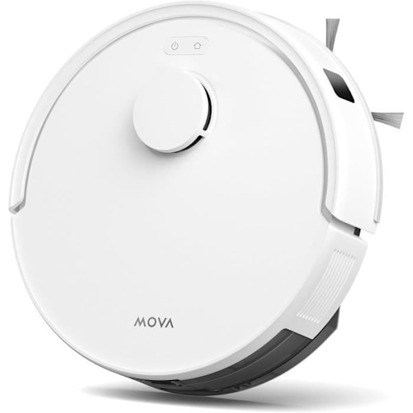 Dreame MOVA E20 - Robotdammsugare - LDS Navigation, 5000 Pa sugkraft - 2-i-1 dammsugare och mopp - Kompakt