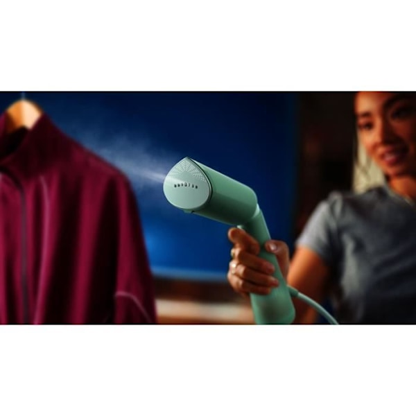 Handhållen ångkokare - PHILIPS - STH5010/70 - 1300 W - Vertikal ångning - Kontinuerligt ångflöde - Sladd: 2,5 m - Grön