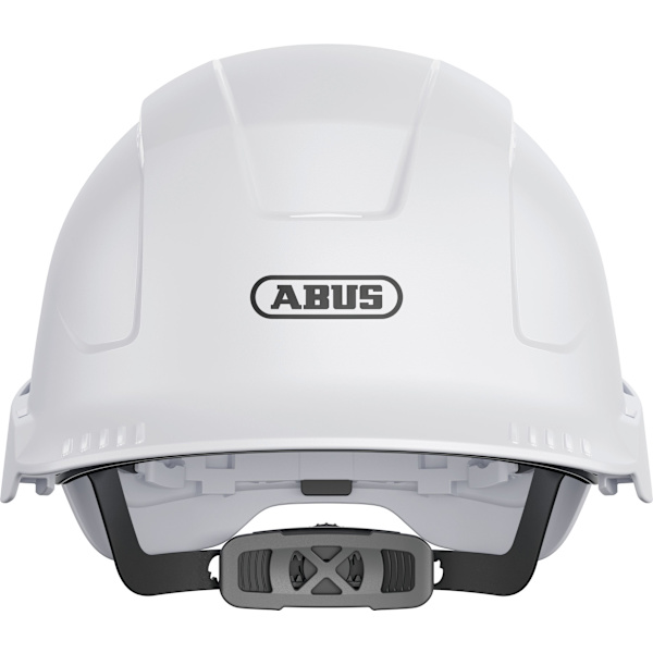 Elektrisk arbetshjälm - ABUS - SCATOR-E - Polarvit