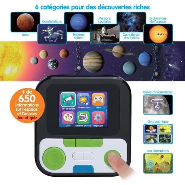 VTECH GENIUS XL - INTERAKTIVT VIDEO TELESKOP