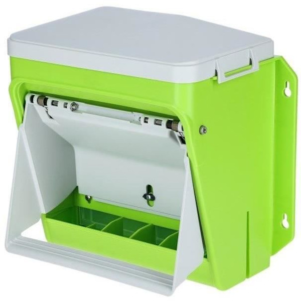 Automatisk matare - KERBL - SmartCoop - Skyddslucka - 7,5 kg - Grön