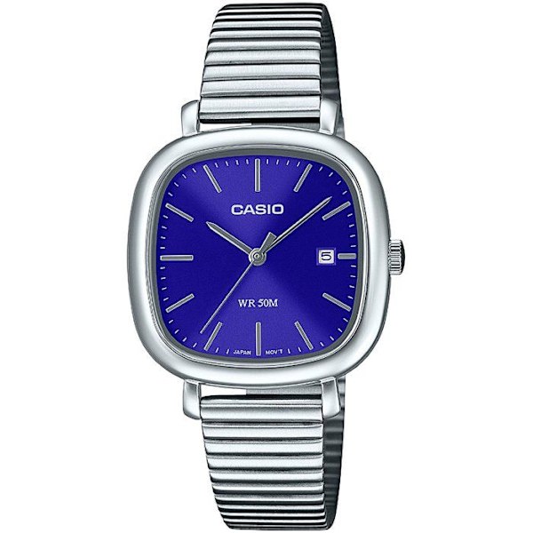 Klocka - CASIO - LTP-B166D - Dam - Blå - Kvarts - Analog