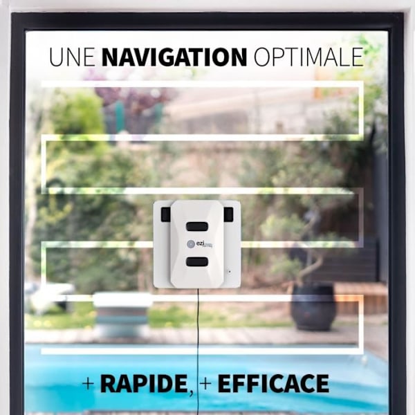 Fönsterputsrobot - EZICLEAN Windobot S5 Pro - 72 W - Vit