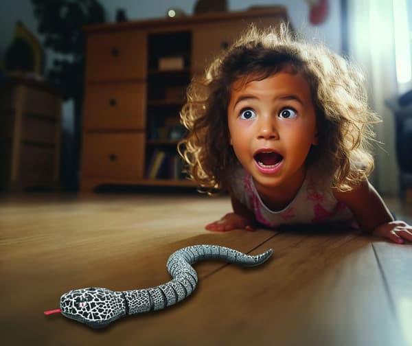 Trådlös fjärrkontroll Amfibie Snake Toy
