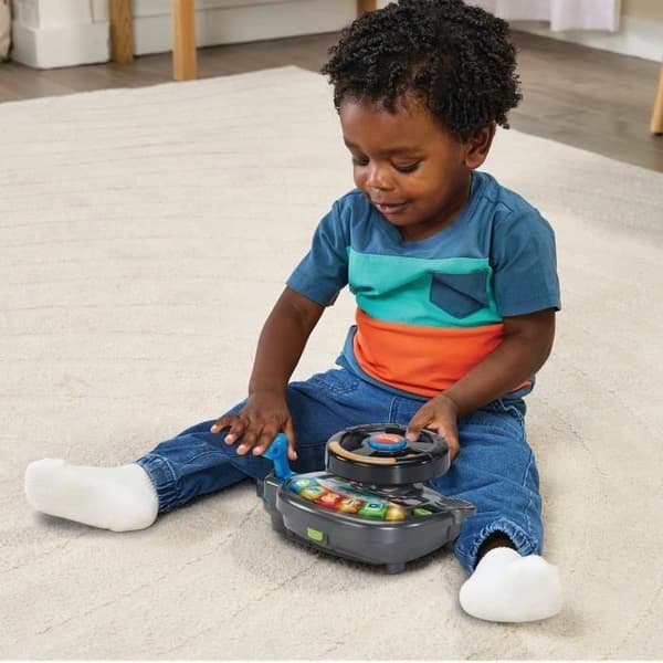 VTECH BABY - SUPERTRAKTOR MAGI GRÄSSKLIPPARE Evolutionär 3 i 1 - GRÖN - Flerfärgad