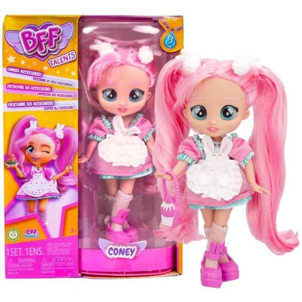 Cry Babies BFF Series 3 Doll - Coney