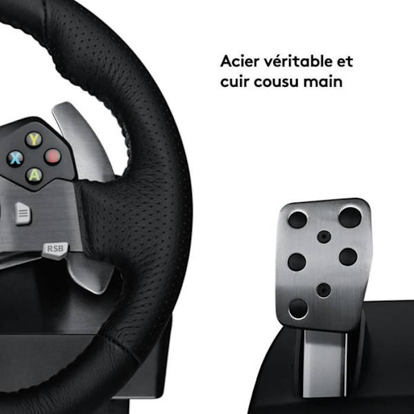 LOGITECH G920 Racing Force racinghjul - Xbox One och PC