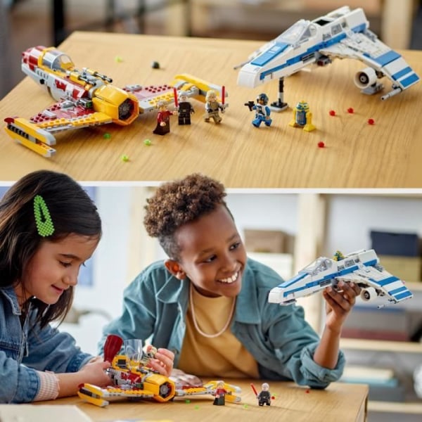 LEGO Star Wars New Republic E-Wing vs. Shin Hati Fighter 75364