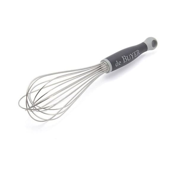 Universal rostfritt stål visp - Göma 30 cm - Silver och svart