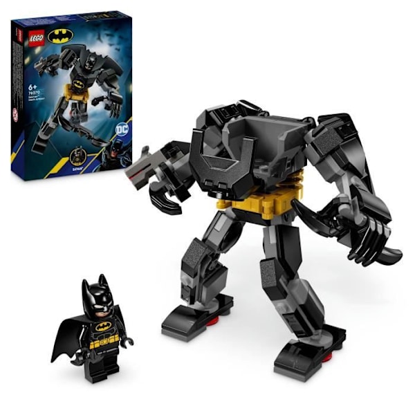 LEGO Super Heroes DC 76270 Batman Mech Armor - Poserbar actionfigur