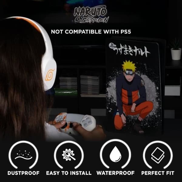 Silikonskydd till Playstation 5 Slim - Naruto-Tillbehör-PS5