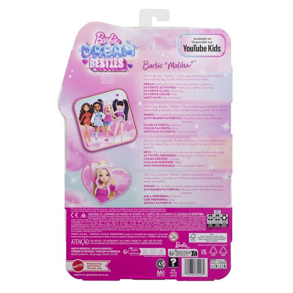 Drömbästisar - Malibu - Barbie - JKP50