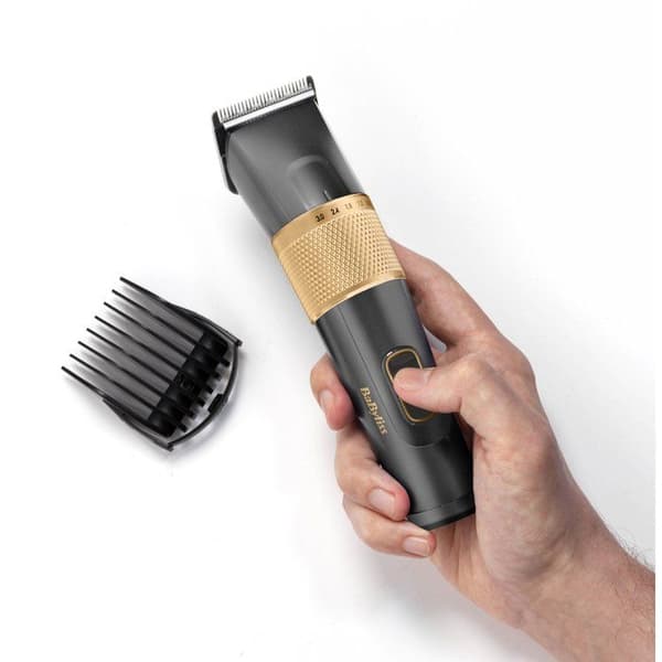 Hårklippare - BABYLISS - P1361E - Grafitblad - 26 klipplängder - 160 minuters batteritid